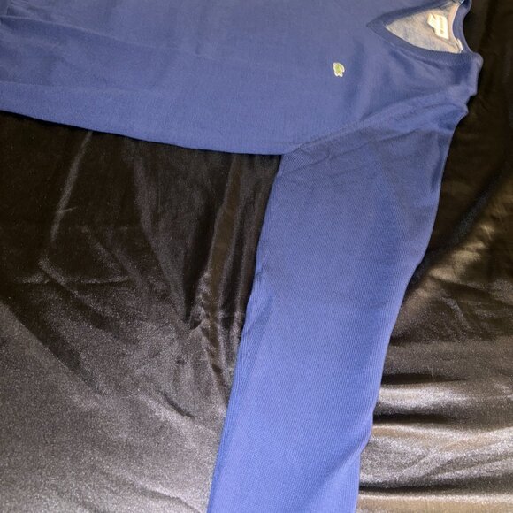 Lacoste Men's V-Neck Sweater - Deep Blue - Picture 3 of 10